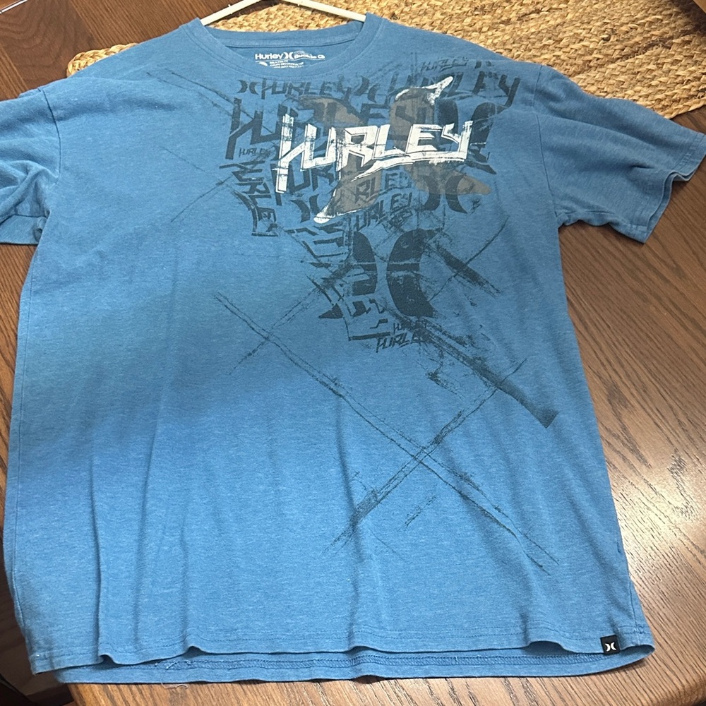 Hurley Blue Graphic T-Shirt